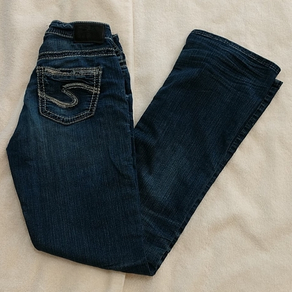 Silver Jeans Denim - Silver Suki High Rise Boot Cut Jeans Sz25